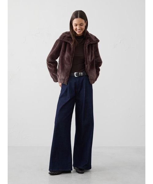 セール】BANANA REPUBLIC FACTORY STORE フェイクファー ショート