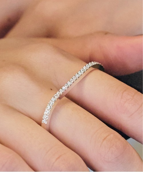 loni(ロニ)の「Bijou Double Ring(リング・レディース・シルバー/ゴールド・FREE)」の6枚目の写真