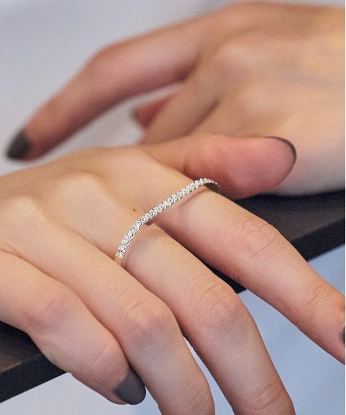 loni(ロニ)の「Bijou Double Ring(リング・レディース・シルバー/ゴールド・FREE)」の4枚目の写真