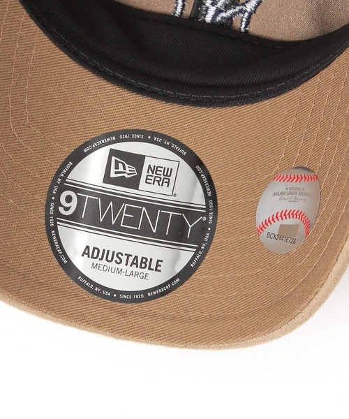 NEW ERA（ニューエラ）の「【NEW ERA（ニューエラ）】/FSUEDE 920CAP（キャップ・レディース・オレンジ系その他6/ベージュ/ネイビー・FREE）」の16枚目の写真