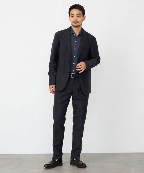 セール】EDWIN エドウィン デニスラ ルーミーテーパード ツイード