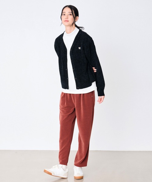 Arnold Palmer（アーノルドパーマー）の「モールニット カーディガン（カーディガン/ボレロ・レディース・テラコッタ/ブラック/ベージュ・S/L/M）」の10枚目の写真