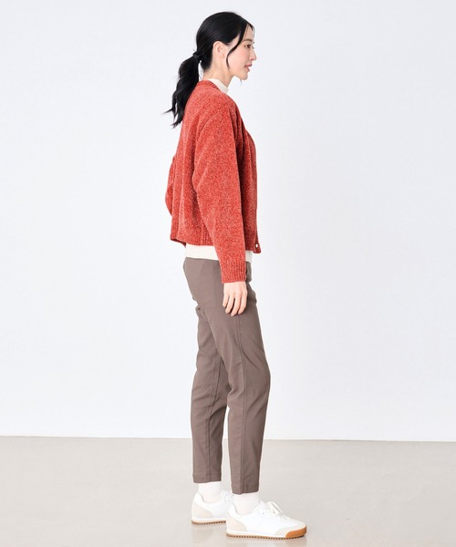 Arnold Palmer（アーノルドパーマー）の「モールニット カーディガン（カーディガン/ボレロ・レディース・テラコッタ/ブラック/ベージュ・S/L/M）」の12枚目の写真