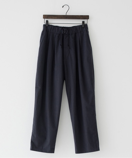 RYU(リュー)の「Omi-zarashi easy slacks(その他パンツ・メンズ・サックスブルー/スミクロ・1/3/4)」の7枚目の写真