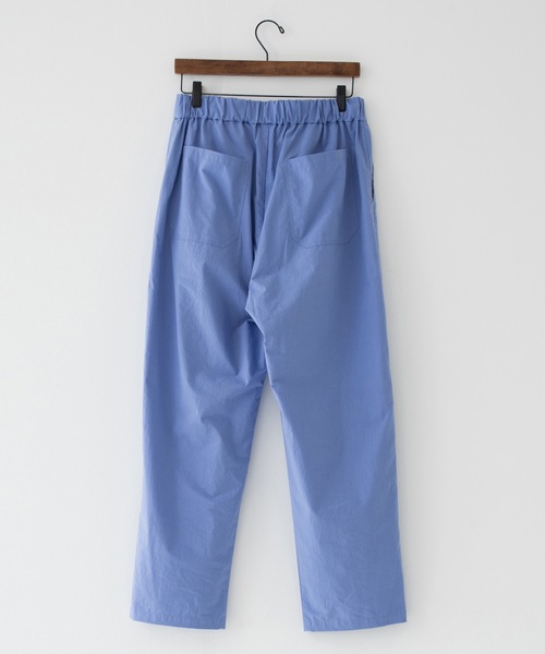 RYU(リュー)の「Omi-zarashi easy slacks(その他パンツ・メンズ・サックスブルー/スミクロ・1/3/4)」の10枚目の写真