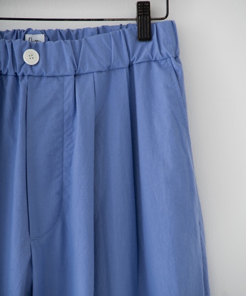 RYU(リュー)の「Omi-zarashi easy slacks(その他パンツ・メンズ・サックスブルー/スミクロ・1/3/4)」の11枚目の写真