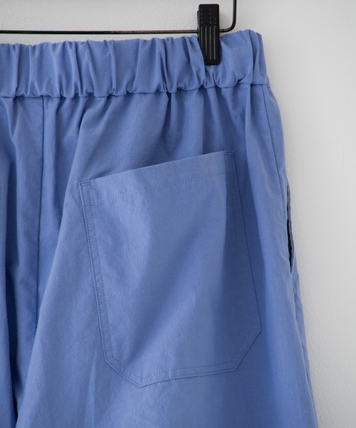 RYU(リュー)の「Omi-zarashi easy slacks(その他パンツ・メンズ・サックスブルー/スミクロ・1/3/4)」の5枚目の写真