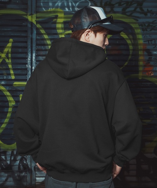 improves(インプローブス)の「【SIDEWAY STANCE】 タイポアップル 裏毛 プルパーカー(パーカー・メンズ・スカイブルー/ミント/パープル/オレンジ/イエロー/ピンク/レッド/ホワイト・SMALL/MEDIUM/LARGE/X-LARGE)」の20枚目の写真