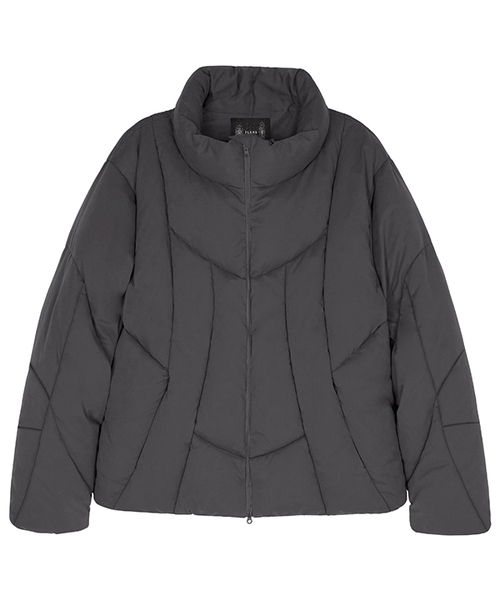 32.Division Puffer Padded Jacket (FL-043_Dark Gray)