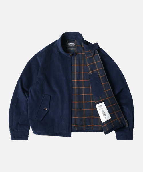 FRIZMWORKS(フリズムワークス)の「CORDUROY BUDDY HARRINGTON JACKET _ NAVY(その他アウター・メンズ・その他・MEDIUM/LARGE/X-LARGE/SMALL)」の2枚目の写真