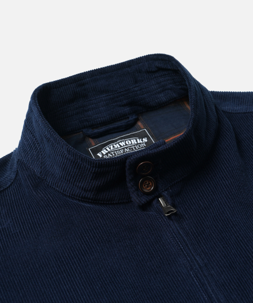 FRIZMWORKS(フリズムワークス)の「CORDUROY BUDDY HARRINGTON JACKET _ NAVY(その他アウター・メンズ・その他・MEDIUM/LARGE/X-LARGE/SMALL)」の4枚目の写真