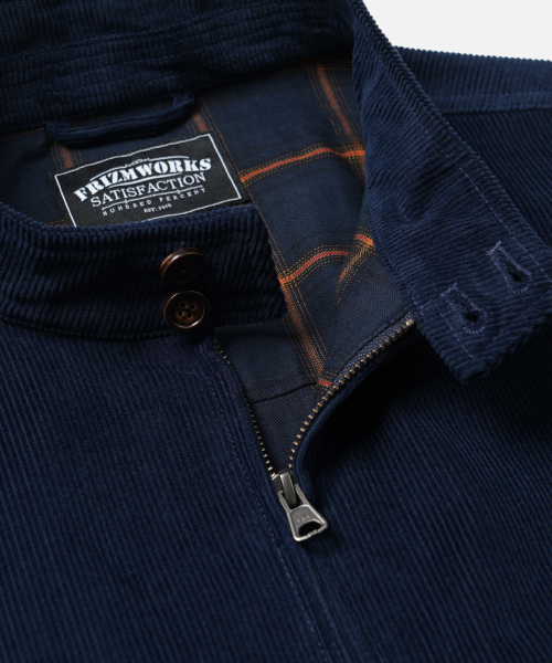 FRIZMWORKS(フリズムワークス)の「CORDUROY BUDDY HARRINGTON JACKET _ NAVY(その他アウター・メンズ・その他・MEDIUM/LARGE/X-LARGE/SMALL)」の5枚目の写真