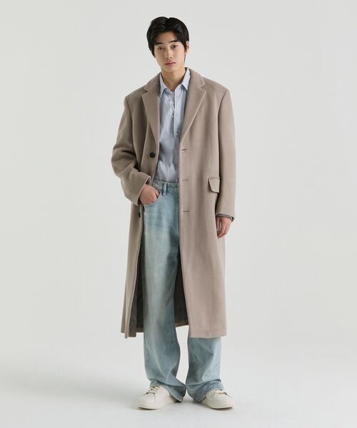 MUSINSA STANDARD（ムシンサスタンダード）の「リラックスドピグメントシャツ [パープルグレー]（シャツ/ブラウス・メンズ・その他・MEDIUM/LARGE/X-LARGE/XX-LARGE）」の8枚目の写真