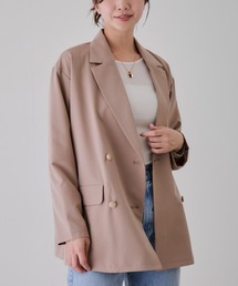 金ボタン」に該当するジャケット/アウター（ベージュ系）ファッション