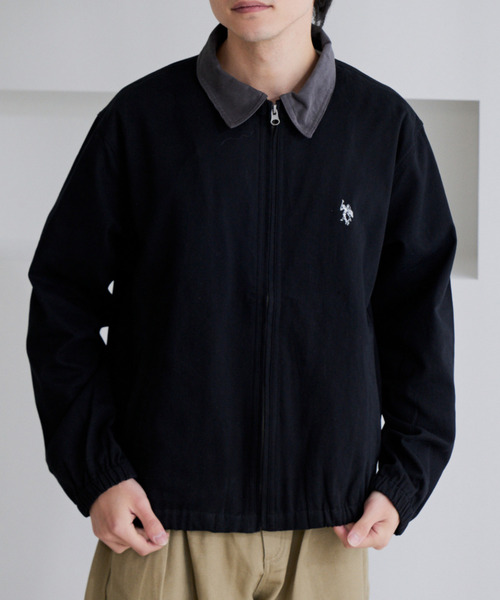 U.S. POLO ASSN.(ユーエスポロアッスン)の「【U.S. POLO ASSN.】ツイル バイカラー スイングトップ ジャケット(ミリタリージャケット・メンズ・サンドベージュ/ブラック・M)」の20枚目の写真