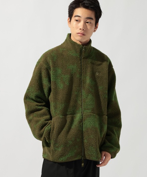 【New Balance(ニューバランス)】ハイパイル プリンテッド ジャケット