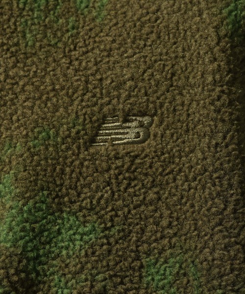 New Balance(ニューバランス)】ハイパイル プリンテッド ジャケット