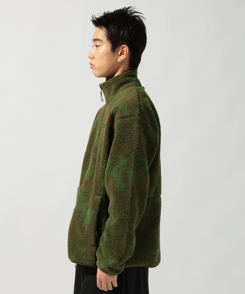 New Balance(ニューバランス)】ハイパイル プリンテッド ジャケット