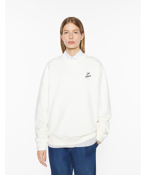 Maison Kitsune（メゾンキツネ）の「CAFE KITSUNE  RELAX SWEATSHIRT（スウェット・メンズ・オリーブドラブ/ブラック/クリーム・S/M/L/XL/XS）」の16枚目の写真