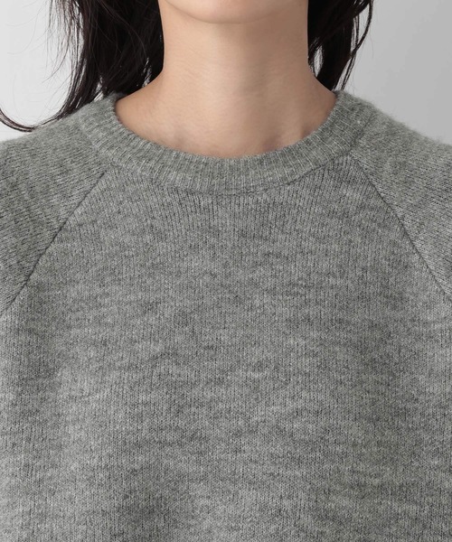 FOUND GOOD（ファウンドグッド）の「WフェイスハイショクニットPO（ニット/セーター・レディース・グレー系5/ブラック/ベージュ/ブラウン系5・S/M/L）」の14枚目の写真