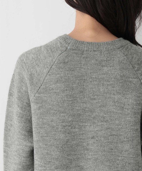 FOUND GOOD（ファウンドグッド）の「WフェイスハイショクニットPO（ニット/セーター・レディース・グレー系5/ブラック/ベージュ/ブラウン系5・S/M/L）」の17枚目の写真