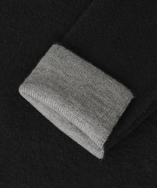 FOUND GOOD（ファウンドグッド）の「WフェイスハイショクニットPO（ニット/セーター・レディース・グレー系5/ブラック/ベージュ/ブラウン系5・S/M/L）」の18枚目の写真