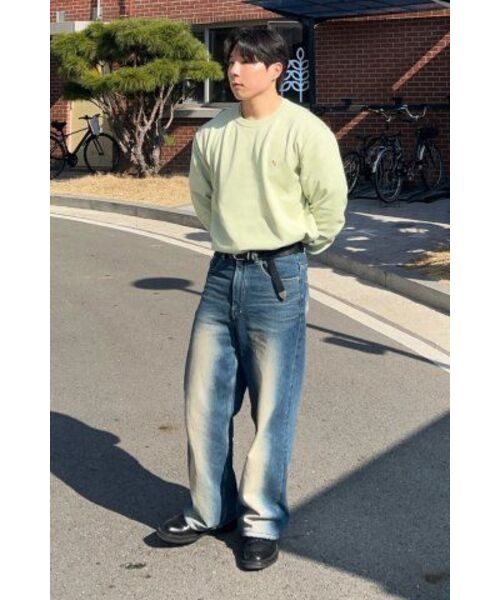 NODU（ノードユー）の「シグネチャーフラワーソフトニット[グリーン]（ニット/セーター・レディース・その他・LARGE/X-LARGE/MEDIUM）」の7枚目の写真