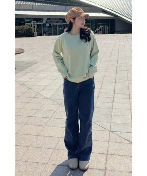 NODU（ノードユー）の「シグネチャーフラワーソフトニット[グリーン]（ニット/セーター・レディース・その他・LARGE/X-LARGE/MEDIUM）」の10枚目の写真
