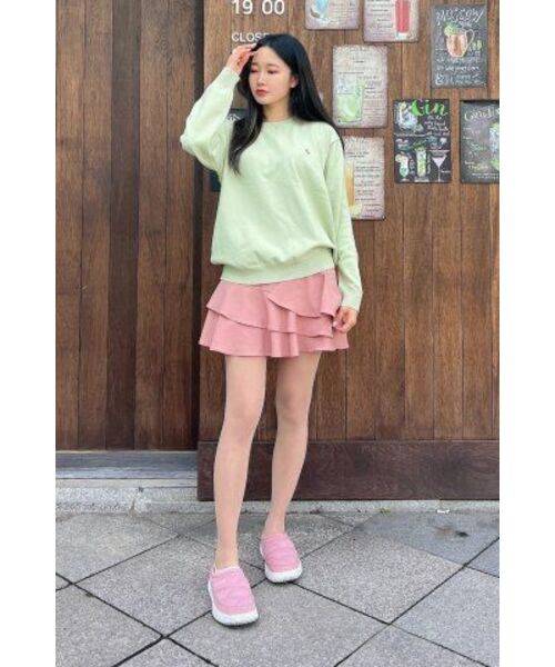 NODU（ノードユー）の「シグネチャーフラワーソフトニット[グリーン]（ニット/セーター・レディース・その他・LARGE/X-LARGE/MEDIUM）」の11枚目の写真