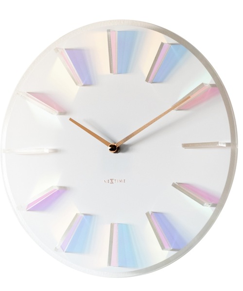 COMMON WARE（コモンウェアー）の「EC:NEXTIME Dickens ネクスタイム  Prism Clock プリズムクロック 掛け時計（掛け時計・レディース・ホワイト・FREE）」の6枚目の写真