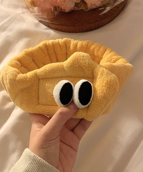 VIBGYOR Women（ヴィブジョー　ウィメン）の「【urge select】《アニマルシリーズ》目玉モンスター ヘアバンド（ヘアバンド・レディース・ピンク/グリーン/イエロー・FREE）」の2枚目の写真