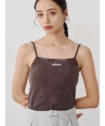 MURUA | ロゴプレートスクエアキャミ(キャミソール)