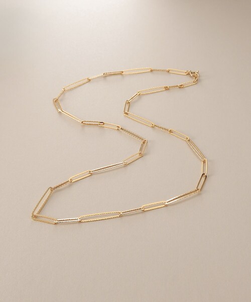 K18カットPCフィガロ ネックレス（ネックレス）｜COCOSHNIK（ココシュ