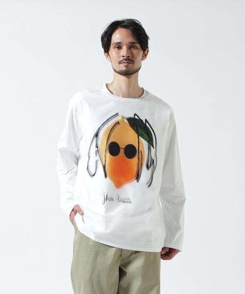 maxsix(マックスシックス)の「maxsix(マックスシックス)JOHN LEMON 3D L/S TEE(Tシャツ/カットソー・メンズ・ホワイト・L/M/S)」の20枚目の写真