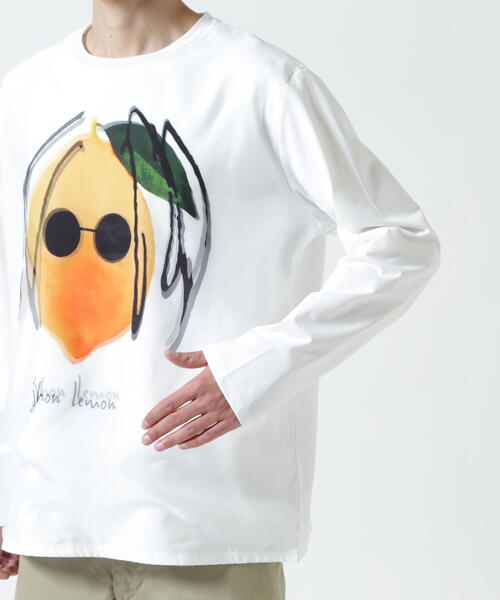 maxsix(マックスシックス)の「maxsix(マックスシックス)JOHN LEMON 3D L/S TEE(Tシャツ/カットソー・メンズ・ホワイト・L/M/S)」の16枚目の写真