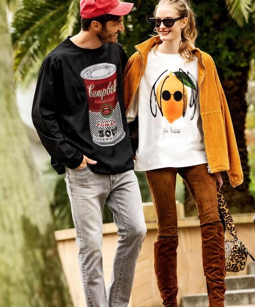 maxsix(マックスシックス)の「maxsix(マックスシックス)JOHN LEMON 3D L/S TEE(Tシャツ/カットソー・メンズ・ホワイト・L/M/S)」の13枚目の写真