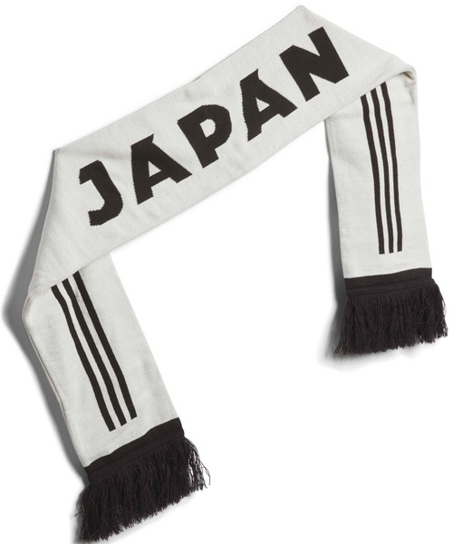 adidas(アディダス)の「adidas サッカー日本代表 SCALF アウェイ(マフラー・メンズ・ホワイト・ONE SIZE)」の4枚目の写真