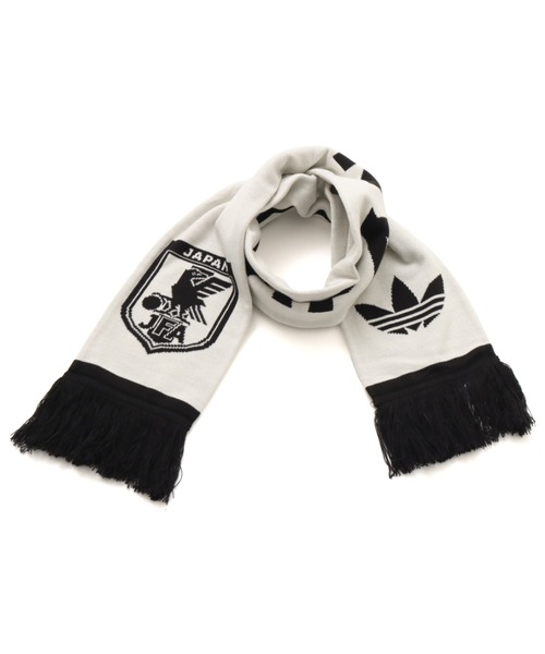 adidas(アディダス)の「adidas サッカー日本代表 SCALF アウェイ(マフラー・メンズ・ホワイト・ONE SIZE)」の7枚目の写真