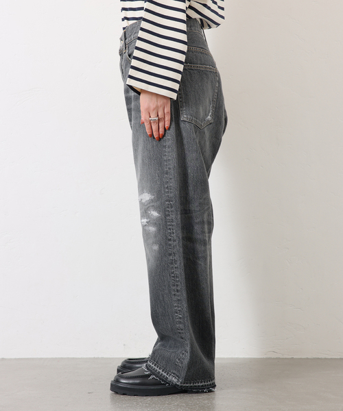 journal standard luxe 13OZデニム ダメージ5PK JOURNAL STANDARD LUXE（ジャーナルスタンダード ラックス）の「13OZ