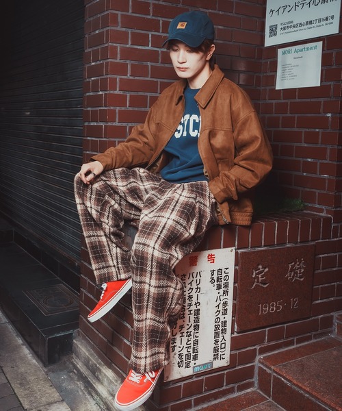 improves（インプローブス）の「カットスエード スイングトップ ジャケット（カバーオール・メンズ・ライトグレー/キャメル・SMALL/MEDIUM/LARGE/X-LARGE）」の10枚目の写真