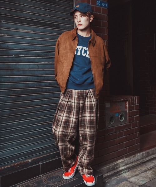 improves（インプローブス）の「カットスエード スイングトップ ジャケット（カバーオール・メンズ・ライトグレー/キャメル・SMALL/MEDIUM/LARGE/X-LARGE）」の11枚目の写真