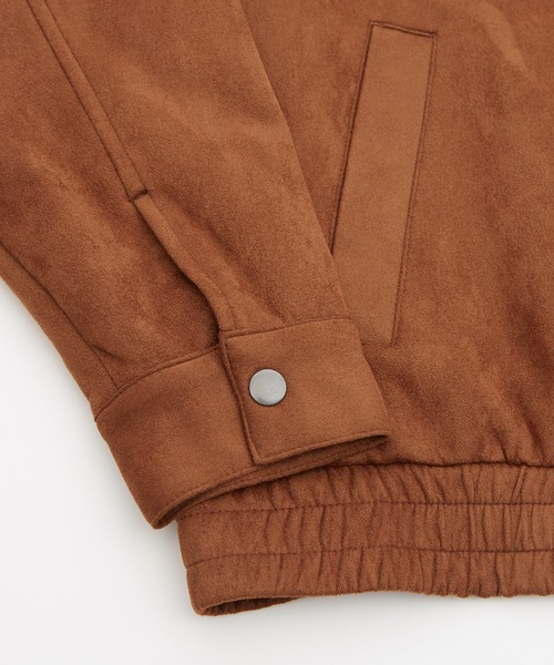 improves（インプローブス）の「カットスエード スイングトップ ジャケット（カバーオール・メンズ・ライトグレー/キャメル・SMALL/MEDIUM/LARGE/X-LARGE）」の16枚目の写真