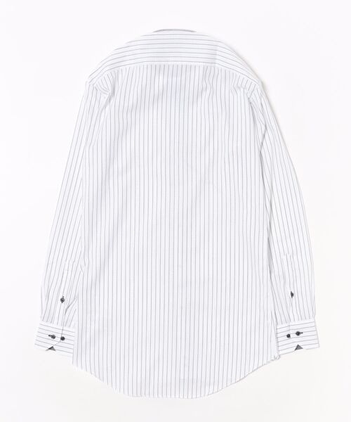 TOKYO SHIRTS(トウキョウシャツ)の「【超形態安定】 形態安定ノンアイロン ボタンダウン 長袖ビジネスワイシャツ(大きいサイズ・長いサイズ)(ビジネスシャツ・メンズ・グレー・首回り39cm-裄丈88cm/首回り41cm-裄丈90cm/首回り42cm-裄丈90cm/首回り43cm-裄丈90cm/首回り45cm-裄丈82cm/首回り45cm-裄丈86cm/首回り45cm-裄丈90cm/首回り47cm-裄丈86cm/首回り47cm-裄丈90cm)」の7枚目の写真