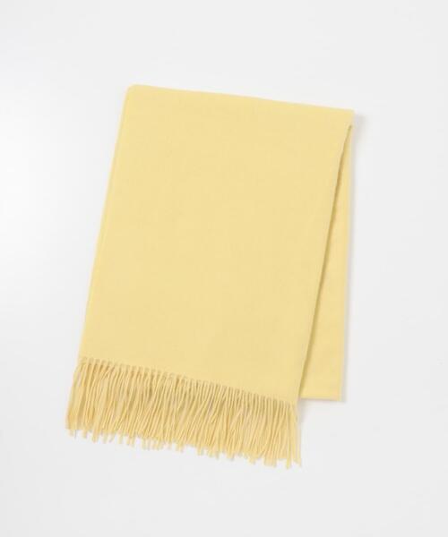 URBAN RESEARCH ROSSO WOMEN(アーバンリサーチ ロッソ)の「カシミヤストール(ストール/ショール・レディース・イエロー/オフホワイト/グレー・FREE)」の7枚目の写真