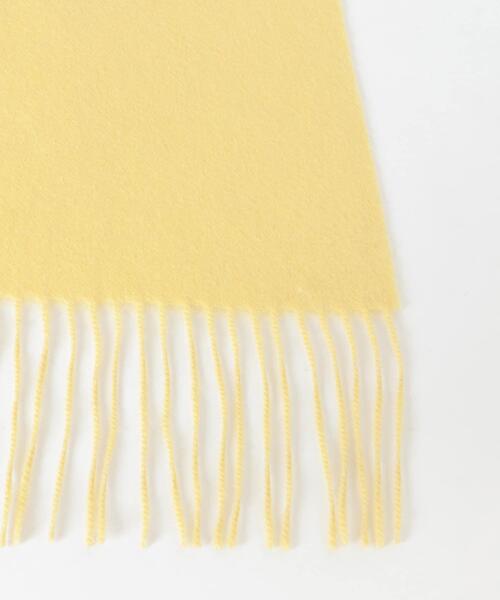 URBAN RESEARCH ROSSO WOMEN(アーバンリサーチ ロッソ)の「カシミヤストール(ストール/ショール・レディース・イエロー/オフホワイト/グレー・FREE)」の8枚目の写真