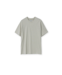 エキストラロングステープルエッセンシャルTシャツ、ストーン