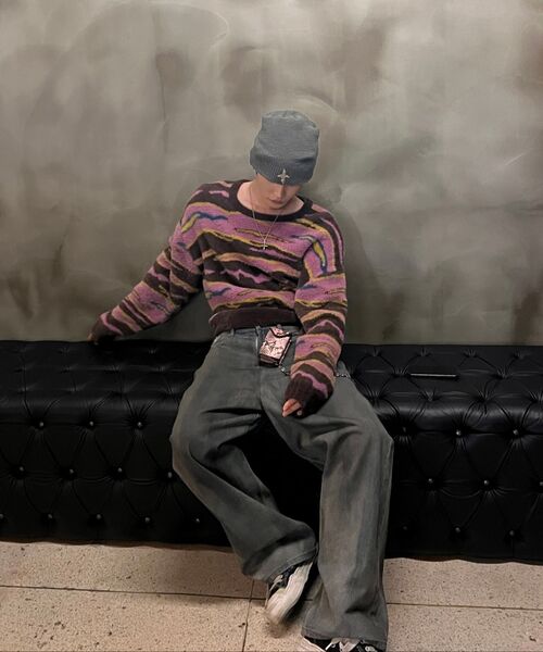 NOT4NERD（ノットフォーナード）の「Night Mist Mohair Knit - Brown（ニット/セーター・レディース・その他・MEDIUM/LARGE/X-LARGE）」の10枚目の写真