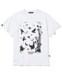 NOT4NERD（ノットフォーナード）の「Flock Of Crows T-Shirts - White（Tシャツ/カットソー）」