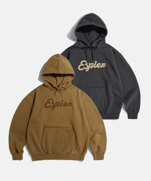 ESPIONAGE（エスピオナジ）の「Espier Chenille Heavyweight Hoodie Camel（パーカー・メンズ・その他・MEDIUM）」の3枚目の写真