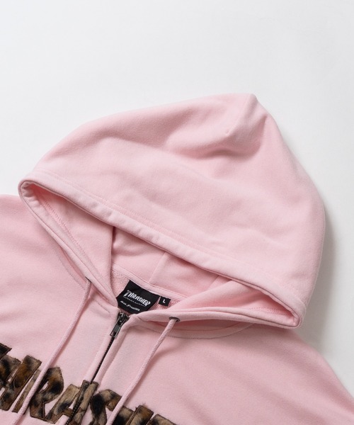 THRASHER（スラッシャー）の「【at】〔THRASHER/スラッシャー〕アソートアップリケ ダブルジップパーカー ショートサイズ有（パーカー・メンズ・ブラック系1/ブラック系3/ピンク/ブラック系2/アッシュグレー・FREE/MEDIUM/LARGE）」の17枚目の写真